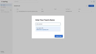 How to Create a Team and Add Users